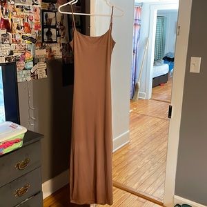 Brown Bodycon dress